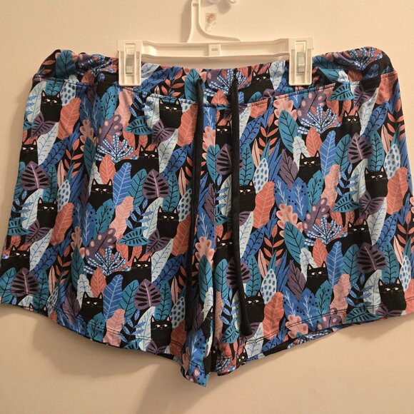 Amanda Blu Cat Short / Goodnight, Kitty PJ Shorts - Picture 1 of 5